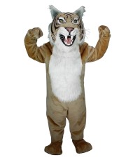 Kostüm Wildkatze / Tiger Maskottchen 2 (Werbefigur) 