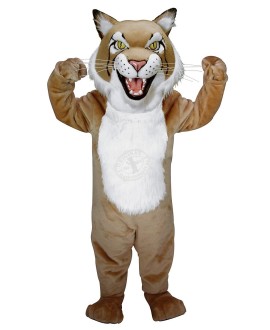 Kostüm Luchs / Rotluchs Maskottchen 1 (Werbefigur)