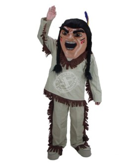 Person Indianer Kostüm Maskottchen 5 (Professionell)