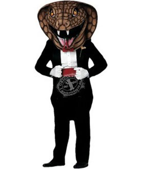 Kostüm Kobra Maskottchen (nur Kopf)