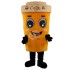 Kostüm Kaffee / Becher + Kühlweste "Blue M24" + Tasche "XL" + Hygiene Maske (Hochwertig)