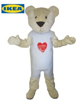 IKEA Kostüm "Fabler Björn" Maskottchen (Individuell)