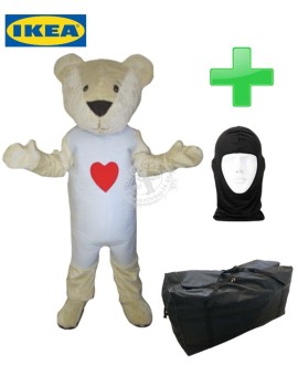 IKEA Kostüm "Fabler Björn" + Tasche "Star" + Hygiene Maske (Individuell)