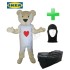 IKEA Kostüm "Fabler Björn" + Tasche "Star" + Hygiene Maske (Individuell)