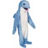 Kostüm Delfin 1 + Haube + Kissen + Tasche (Werbefigur)