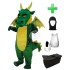Kostüm Drache 10 + Haube + Kissen + Tasche (Professionell)