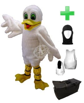 Kostüm Enten 11 + Haube + Kissen + Tasche (Professionell)