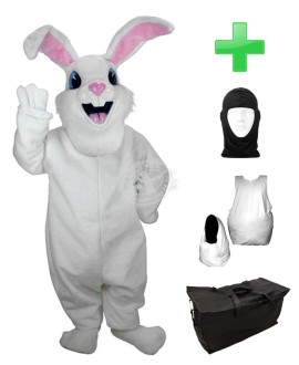 Kostüm Hasen 4 + Haube + Kissen + Tasche günstig kaufen Maskottchen24