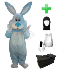 Kostüm Hasen 14 + Haube + Kissen + Tasche (Professionell)