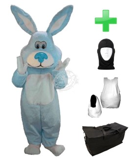 Kostüm Hasen 14 + Haube + Kissen + Tasche (Professionell)