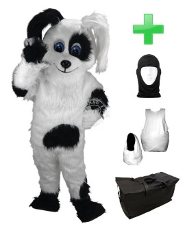 Kostüm Hund 1 + Haube + Kissen + Tasche (Werbefigur)