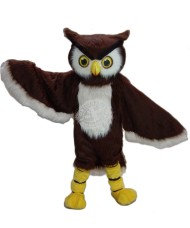 Maskottchen Eule Vogel Kostüm 1 (Werbefigur)