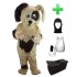Kostüm Hund 4 + Haube + Kissen + Tasche (Werbefigur)