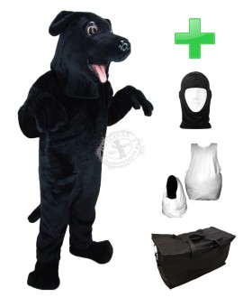 Kostüm Hund 7 + Haube + Kissen + Tasche (Werbefigur)