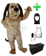 Kostüm Hund 17 + Haube + Kissen + Tasche (Professionell)
