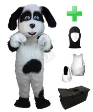 Kostüm Hund 26 + Haube + Kissen + Tasche (Professionell)