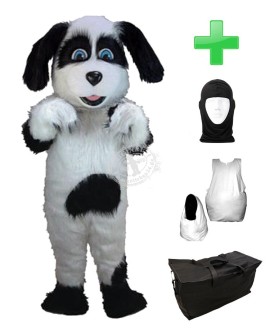 Kostüm Hund 26 + Haube + Kissen + Tasche (Professionell)