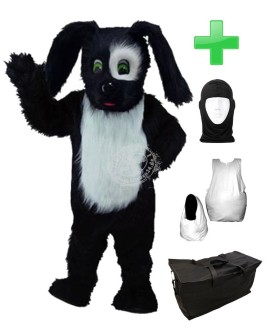 Kostüm Hund Terrier 5 + Haube + Kissen + Tasche (Professionell)