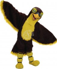 Maskottchen Falke Vogel Kostüm 3 (Werbefigur)