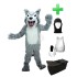 Kostüm Hund Husky 2 + Haube + Kissen + Tasche (Werbefigur)