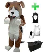 Kostüm Hund Beagle 3 + Haube + Kissen + Tasche (Professionell)