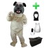Kostüm Hund Bulldogge 7 + Haube + Kissen + Tasche (Werbefigur)