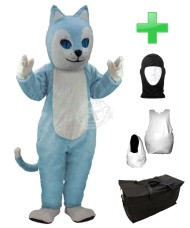 Kostüm Katze 2 + Haube + Kissen + Tasche (Professionell)