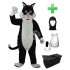 Kostüm Katze 6 + Haube + Kissen + Tasche (Werbefigur)
