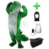 Kostüm Krokodil 2 + Haube + Kissen + Tasche (Werbefigur)