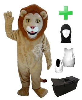 Kostüm Löwe 7 + Haube + Kissen + Tasche (Professionell)