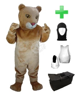 Kostüm Löwe 8 + Haube + Kissen + Tasche (Professionell)
