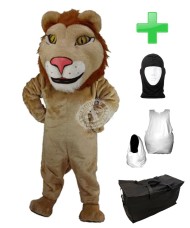 Kostüm Löwe 11 + Haube + Kissen + Tasche (Professionell)