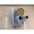 Kostüm Maus 27 + Tasche "Star" + Hygiene Maske (Hochwertig)