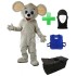 Kostüm Maus 27 + Kühlweste "Blue M24" + Tasche "Star" + Hygiene Maske (Hochwertig)