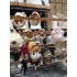 Kostüm Panda 3 + Haube + Kissen + Tasche (Werbefigur)