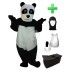 Kostüm Panda 4 + Haube + Kissen + Tasche (Professionell)