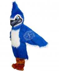 Maskottchen Blaunäher Vogel Kostüm 2 (Werbefigur)