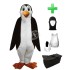 Kostüm Pinguin 3 + Haube + Kissen + Tasche (Werbefigur)