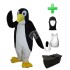 Kostüm Pinguin 5 + Haube + Kissen + Tasche (Professionell)