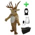 Kostüm Hirsch + Haube + Kissen + Tasche (Werbefigur)