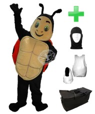 Kostüm Maikäfer 1 + Haube + Kissen + Tasche (Professionell)