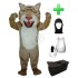 Kostüm Wildkatze / Tiger 5 + Haube + Kissen + Tasche (Professionell)