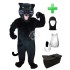 Kostüm Panther 3 + Haube + Kissen + Tasche (Werbefigur)
