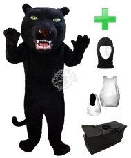 Kostüm Panther 7 + Haube + Kissen + Tasche (Professionell)