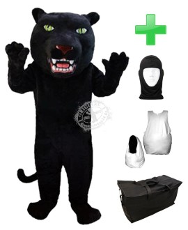 Kostüm Panther 7 + Haube + Kissen + Tasche (Professionell)