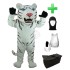 Kostüm Schneetiger 4 + Haube + Kissen + Tasche (Professionell)