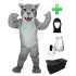 Kostüm Wildkatze / Tiger 6 + Haube + Kissen + Tasche (Professionell)