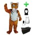 Kostüm Tiger 11 + Haube + Kissen + Tasche (Professionell)