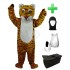 Kostüm Tiger Maskottchen 14 (Professionell)