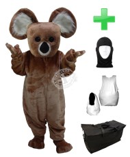 Kostüm Koala 4 + Haube + Kissen + Tasche (Professionell)